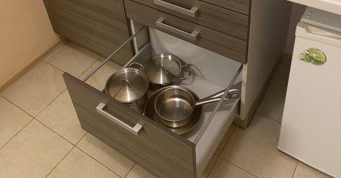 Кухонный блок в номере